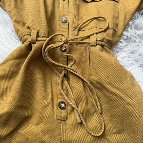 MADEWELL Belted Safari Romper Size XS Great Condition - Picture 6 of 8
